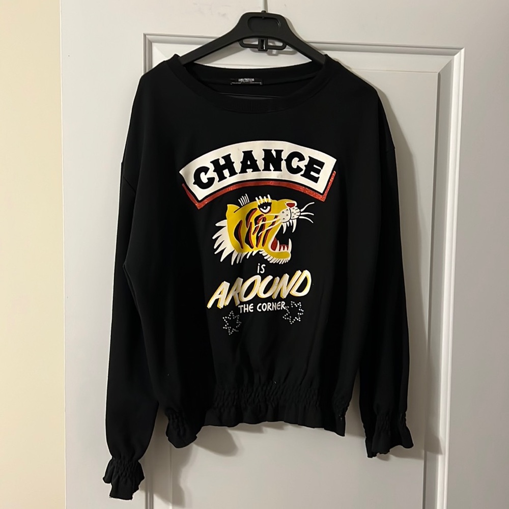 Zara Printed Sweatshirt